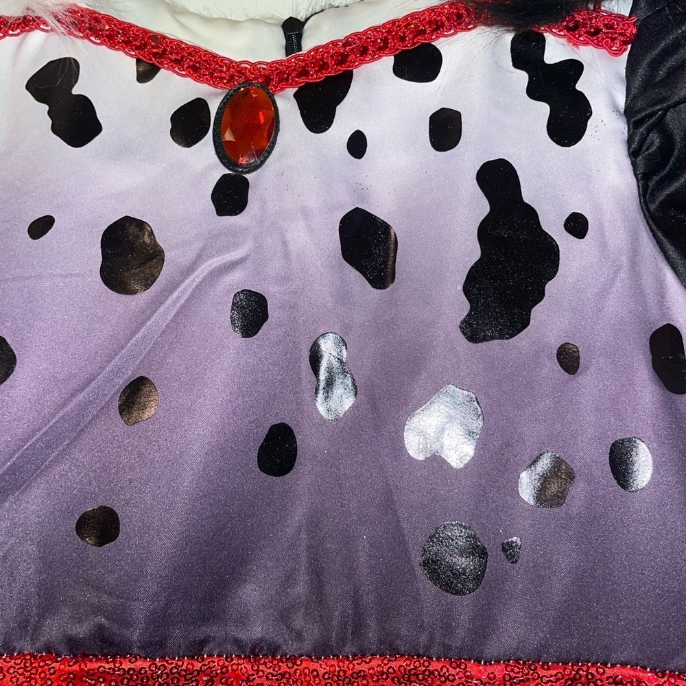 Creuella De Vil Play Costume size M 8/10 - Picture 4 of 5